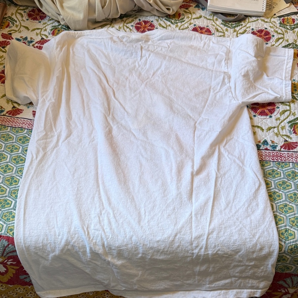 Naturally Sweet Snoopy T-Shirt - White and Orange - Picture 3 of 3